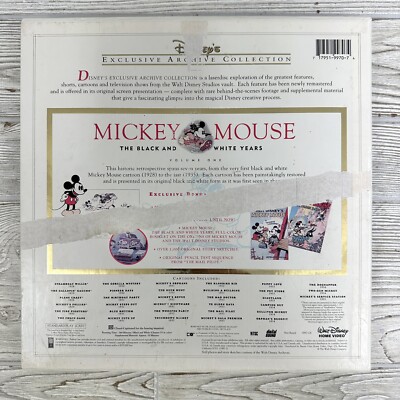Disney's Exclusive Archive Mickey Mouse Black & White Years 5