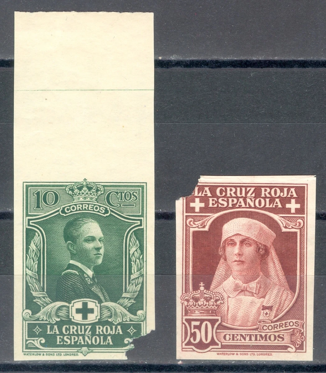 Timbre Espagne 1926 Alfonso XIII - Croix-Rouge Espagnole - Collection Complète 325/338** (MNH, Neuf Sans Gomme)