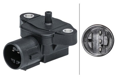 Sensor Saugrohrdruck geschraubt HELLA für HONDA CIVIC VI Fastback