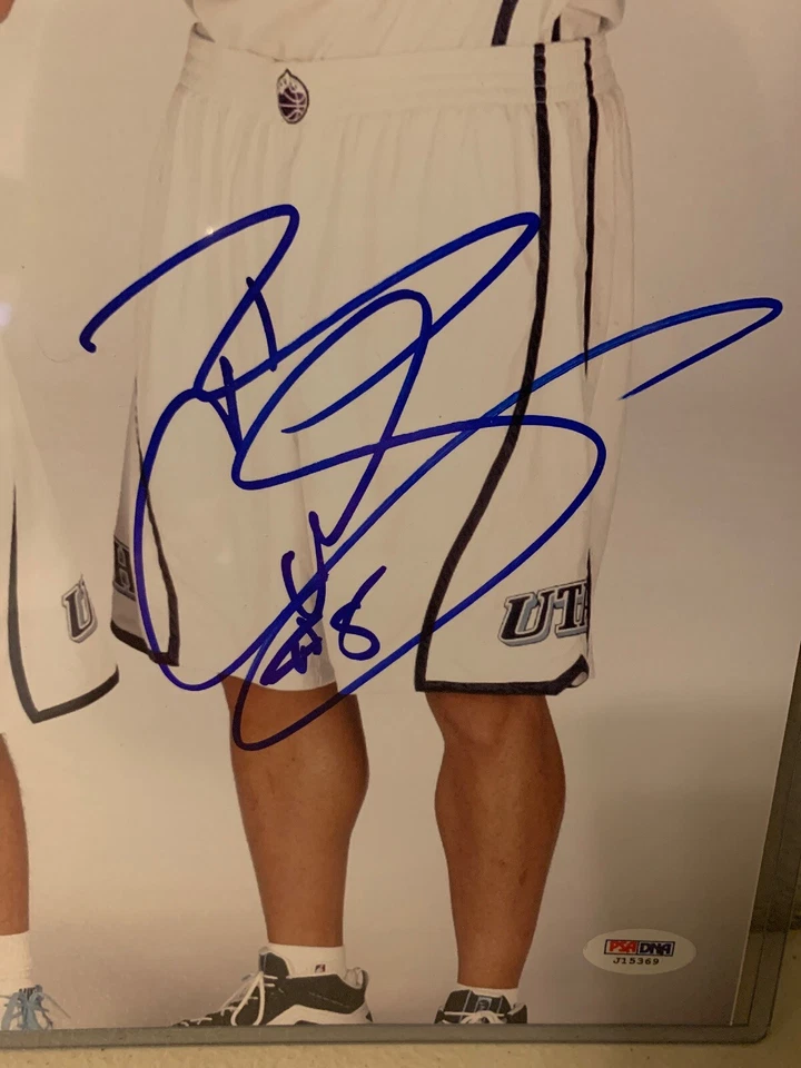 Deron Williams and Carlos Boozer Signed Utah Jazz 11x14 Photo PSA/DNA J15369 - Image 3 of 4