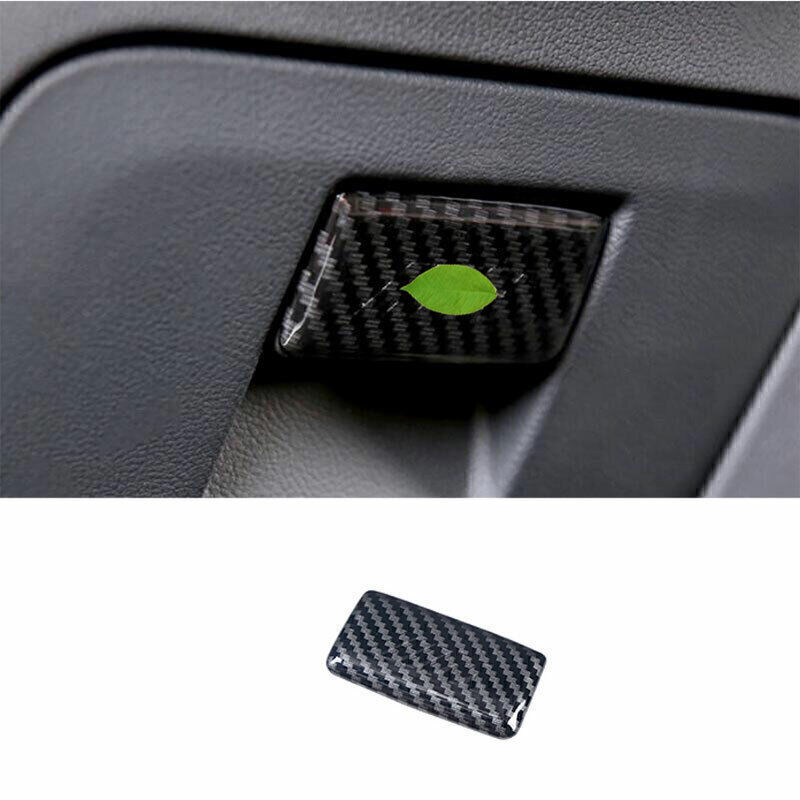 For BMW X3 X4 X3M X4M iX3 2018-2023 Carbon Fiber Driver Storage Box Handle Cover