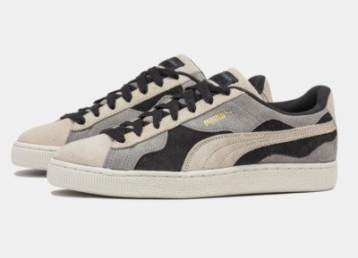 PUMA Suede Camo Wave 399567 01 PUMA Concret grey dark Coastal Fog Multiple Sizes