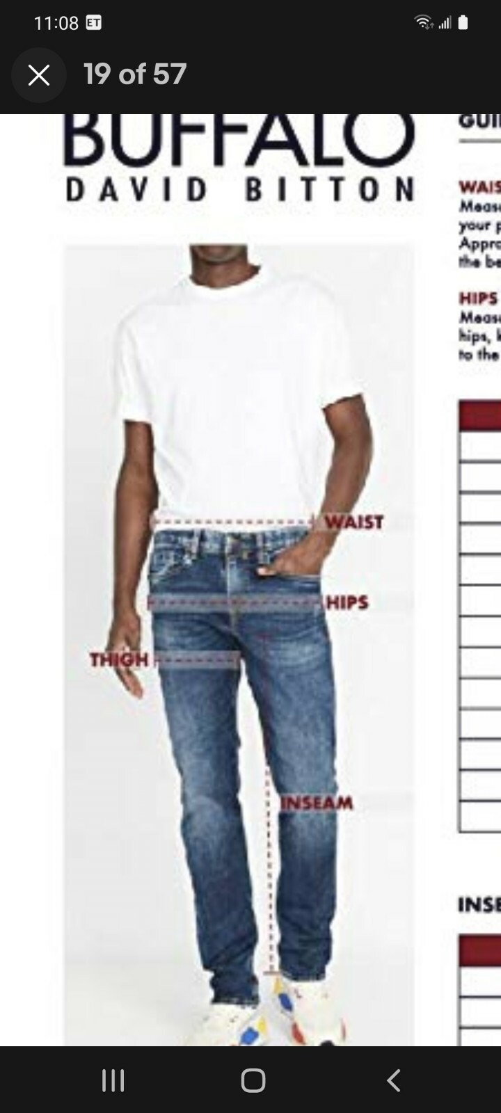 Buffalo David Bitten SIX-X Basic Straight Leg Dis… - image 11