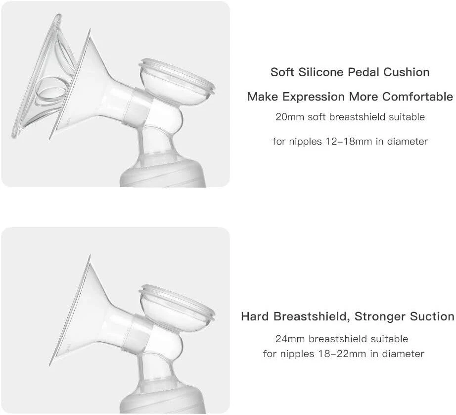 Tiralatte elettrico ricaricabile doppio Bebebao BB-5020 2 modalità 10 livelli s - Immagine 2 di 4