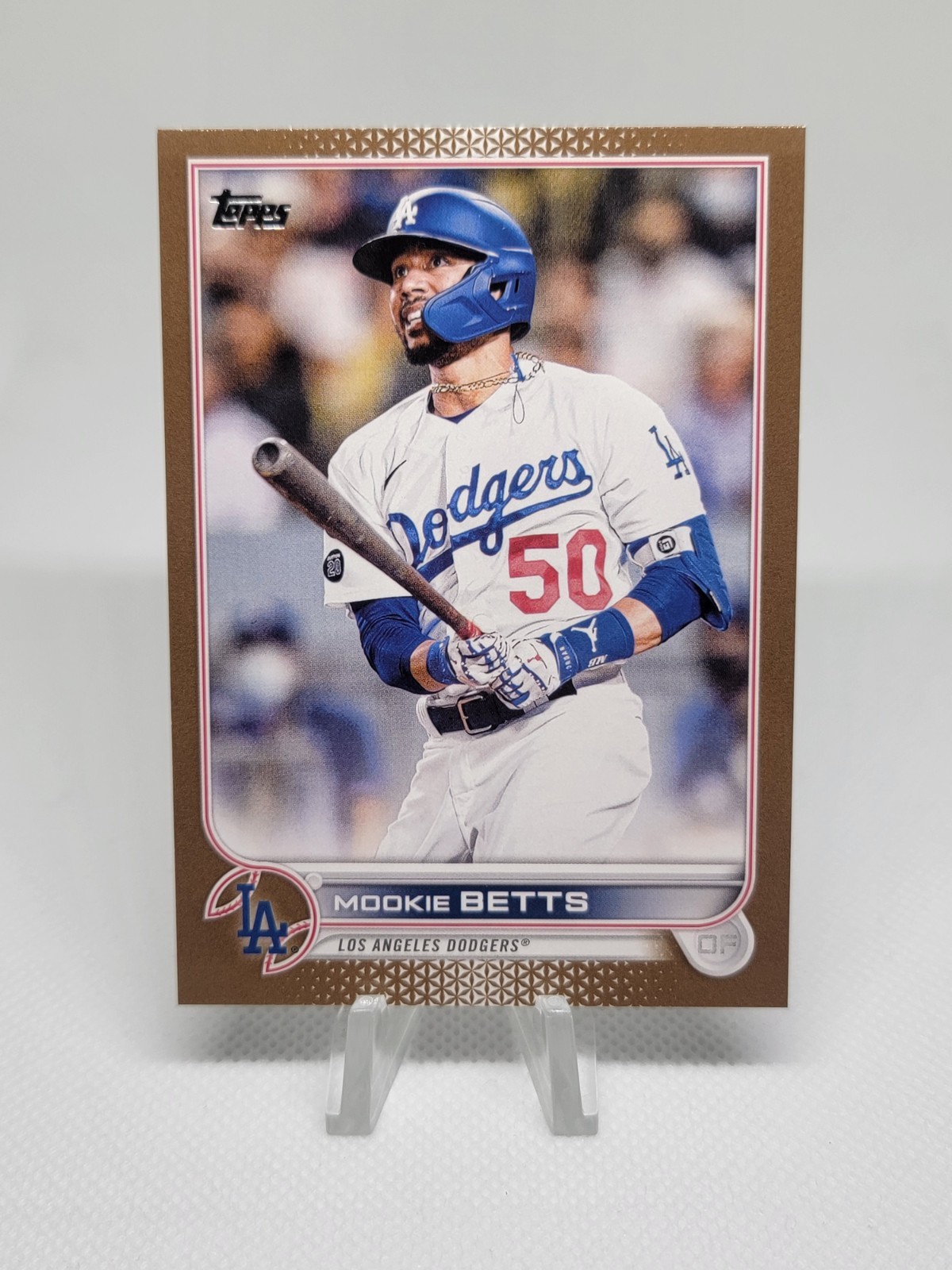 2022 Topps Series 1 - Mookie Betts #50 Gold /2022