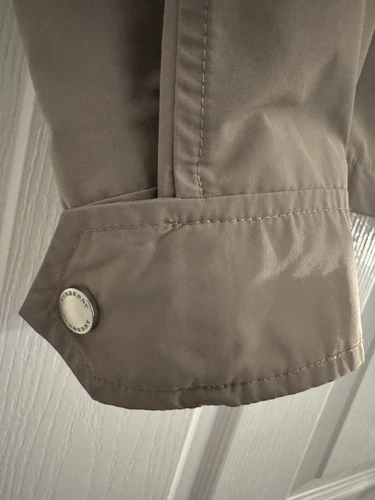 GENUINE BURBERRY MENS SHORT BEIGE JACKET SIZE SMALL