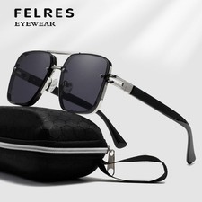 Metal Square Sunglasses Unisex Fashion Leisure Outdoor Sport Driving Glasses Hot