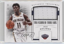 2017 Panini National Treasures Treasured Threads 98/99 Jrue Holiday #TTH-20 4m6