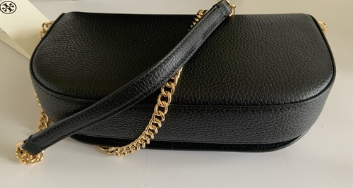 NWT TORY BURCH CHELSEA CONVERTIBLE CROSSBODY BLACK - Picture 6 of 10