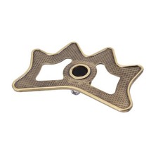 Pool Snooker Biliardo Tavolo Stecca Ponte Testa Ottone Crown Holder Rest