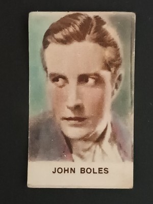 Raineri Milan 1950s Chocolate Actors Figure # John Boles