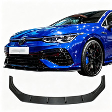 REAL CARBON Front Bumper Lip Spoiler Splitter For VOLKSWAGEN GOLF 8 R MK8 2021UP