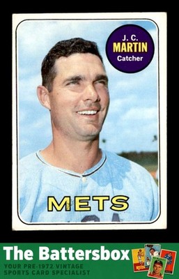 1969 Topps #112 J.C. Martin   VG/VGEX X3746215