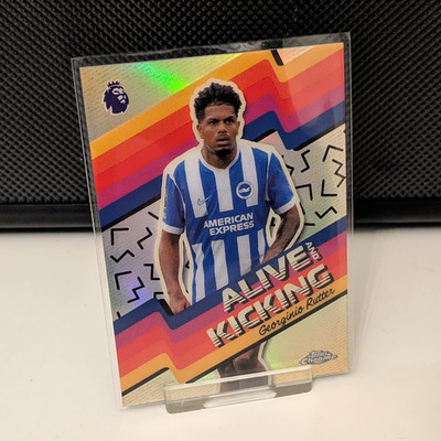 Georginio Rutter Topps Chrome Premier League 2025 26 Alive and Kicking Brighton