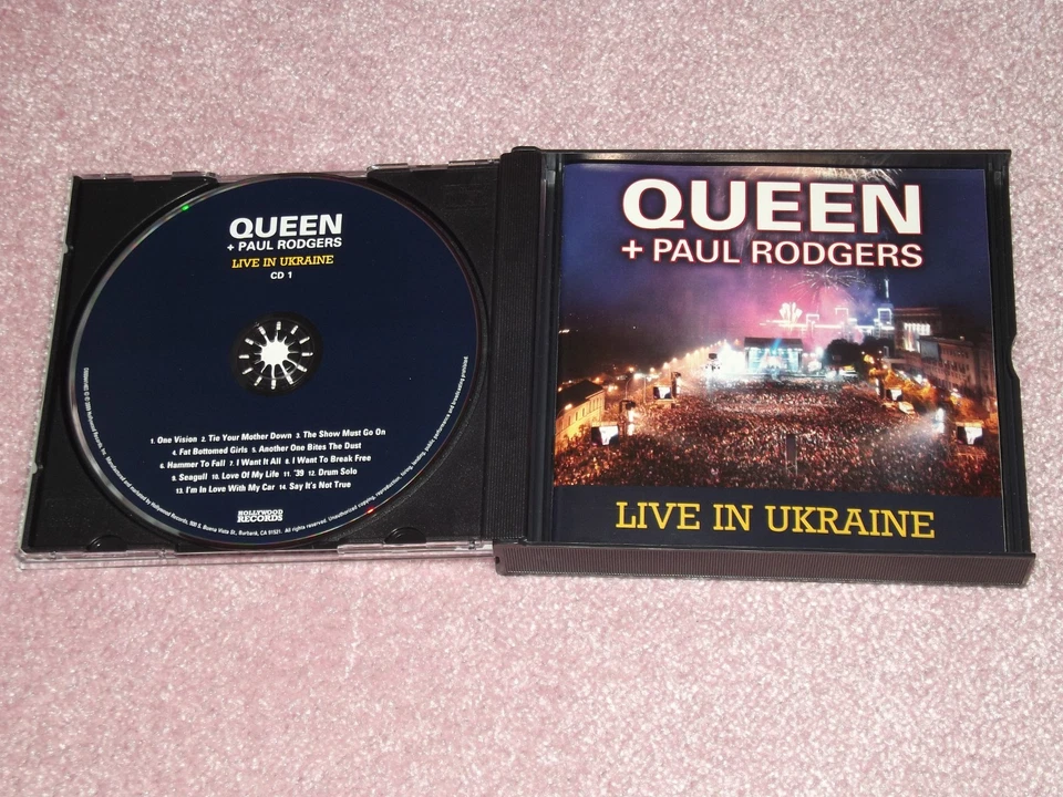 QUEEN + PAUL RODGERS Live In Ukraine - USA 2009 BEST BUY EXCLUSIVE 2 CD + DVD - Image 3 of 4