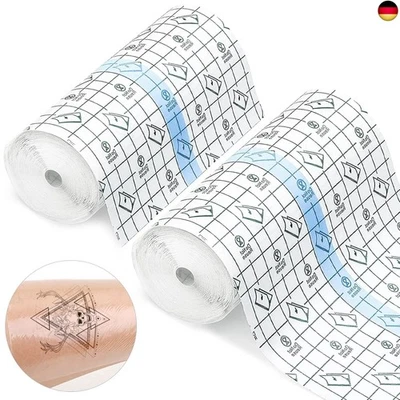 IJHYGD Pack of 2 Tattoo Folie Tattoo Pflaster Second Skin Tattoo15cm*2m Skin Healing