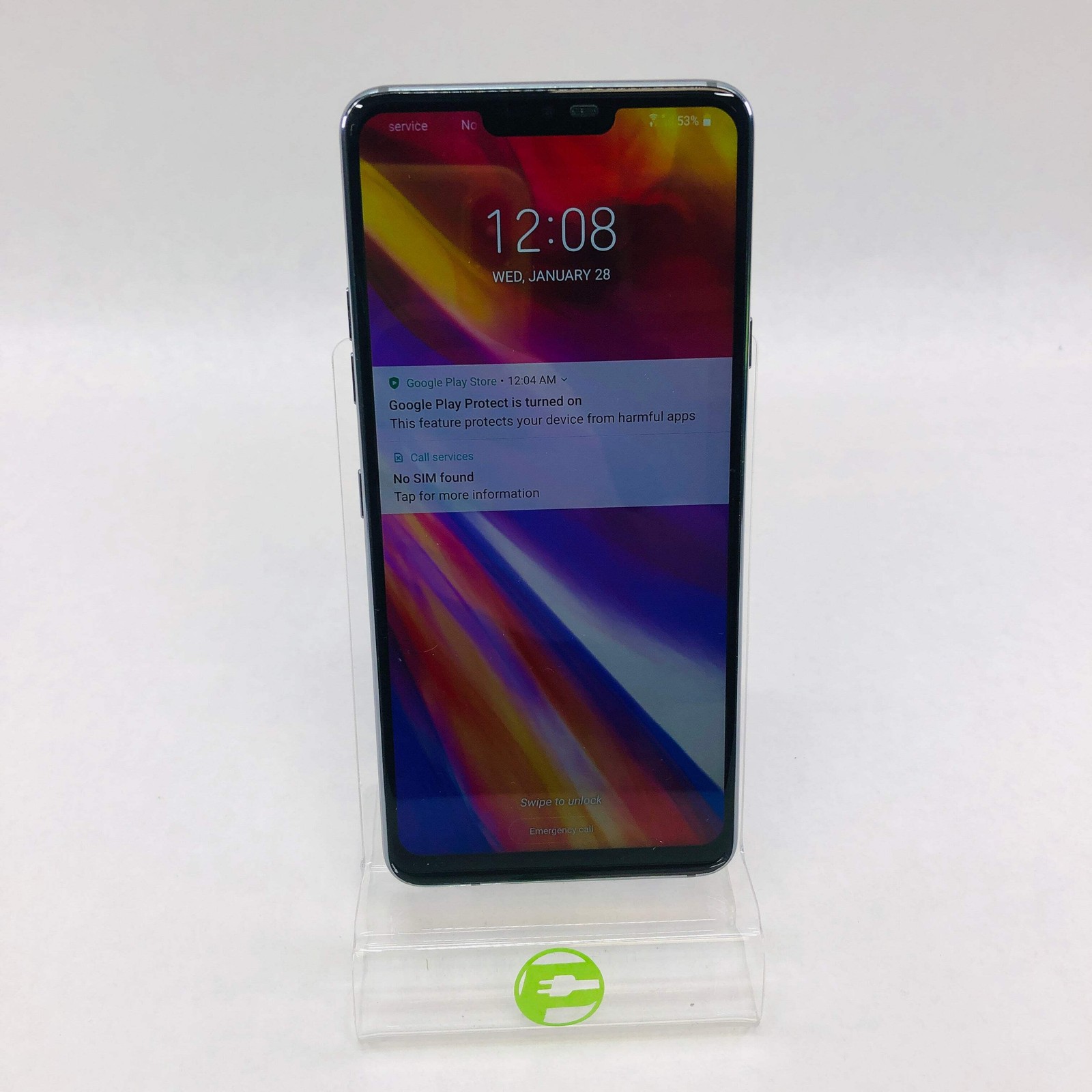 Factory Unlocked LG G7 ThinQ 64GB 9 Gray LM-G710VM