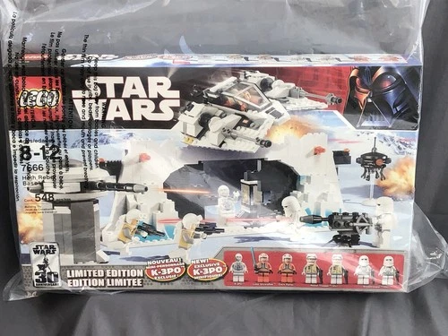 LEGO 7666 “Hoth Rebel Base” Star Wars 30th Anniversary Limited Ed 584 Pcs NIB