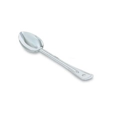 15 1.5mm Heavy Duty Solid Stainless Steel Basting Serving Spoon Winco BSOT-15