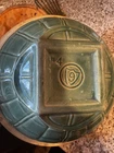 Vintage McCoy Large Green Window Pane Mixing Bowl