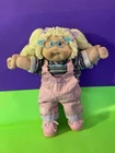 Cabbage Patch Kids Doll HM5 single tooth lemon hair girl  vintage Coleco glasses