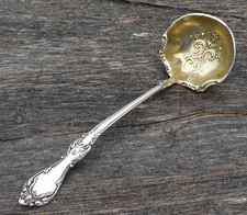 Antique Baker Manchester Sterling Silver Cream Sauce Ladle 5 1/2"