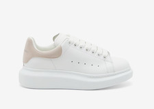 Sneakers Alexander McQueen oversize in pelle bianca EU 36,5
