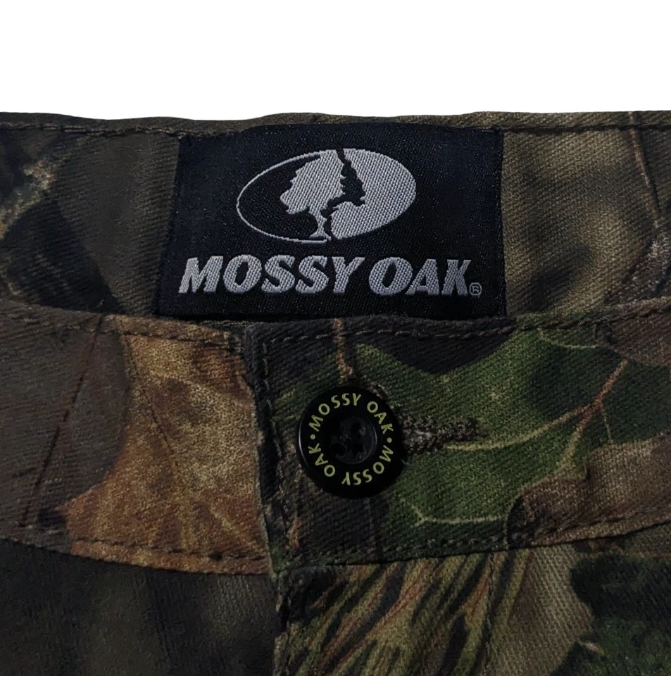 Mossy Oak Camo Cargo Pants Youth Boys Size 18 XXL 30x29 Hunting Outdoor EUC - Image 3 of 4