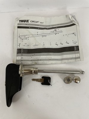 Thule Circuit 526XT Locking Skewer Assembly Fork Mount Bike Rack Part Key
