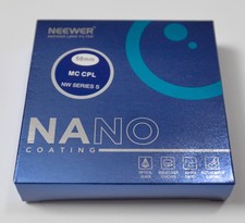 NEEWER 58mm Polarizer Filter, 24 Layer Multi Resistant Nano Coated MC CPL