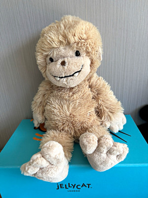 Jellycat Bucky Bigfoot top ausgestellt nur Zustand ohne Papieretiketten 