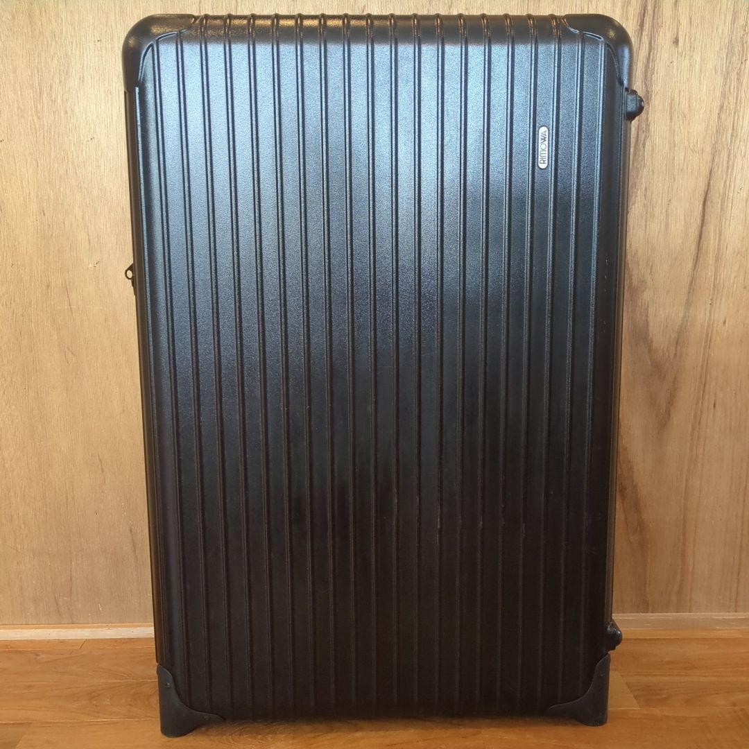 ジャンクRIMOWA SALSA 104L RIMOWA Classic Salsa 85177 Black Stripe 104L 2-Wheel Carry