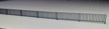 10pcs 1:148 N Gauge Flat Top Railings – Model Railway Fence Set  (SILVER)
