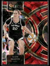 2024 Panini Select WNBA #144 Kate Martin Prizms Red Ice - Premier