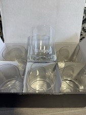 6 verpackte Hennessy Gläser Lowball Cognac Tumbler Whiskey RAR