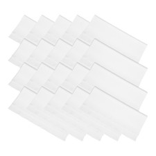 Microfiber Glasses Cloth Cleaning 6"x6", 20pcs for Camera Lens, White