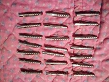 23 Vintage Tip Top Goody. Aluminum. Hair Perm Rod Curlers. 1/4 in. diameter.