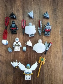 Lego Chima 70009 Worriz's Combat Lair Minifigures Windra, Wakz, Wilhurt,...