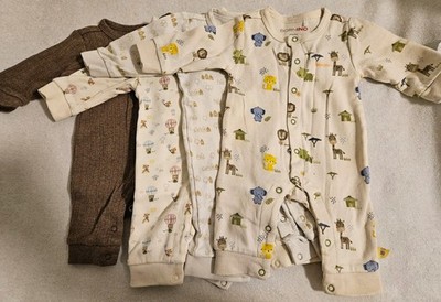 Strampler Baby Newborn Bornino Gr. 50 Babykleidung Baumwolle