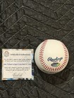 Jerome Walton Autographed Official Ball “1989 NL ROY” inscription COA — photo 3