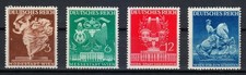 Allemagne 1941 MNH Mi 768-771 Sc 502-505 dont 769 I / dark rod through 6 **