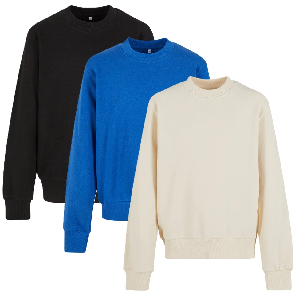 Urban Classics Kids Garçon Pull Sweat Col Rond Light Terry Regular Neuf - Photo 1/4