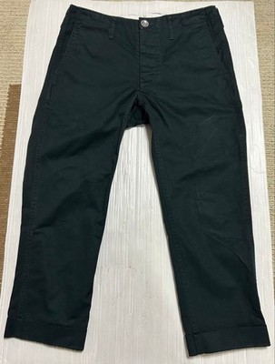 visvim Early High Water Chino Navy Japan S Cropped cuffed fit