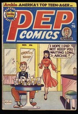 Pep Comics #76 P 0.5 See Description Golden Age Archie! Bob Montana Cover!