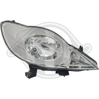 Hauptscheinwerfer Diederichs 4211480 Hd Priority Parts FüR Peugeot Rechts