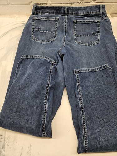 Jeans M By Maurices donna taglia 18W regular vita alta curvy dritto blu jeans - Foto 3 di 4