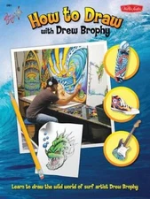 How to Draw with Drew Brophy (Licensed How to Draw) - Paperback - GOOD