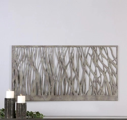 Uttermost - Wall Art - Alternative Wall Decor - Amadahy  - 60 inch Metal Wall - Picture 3 of 4