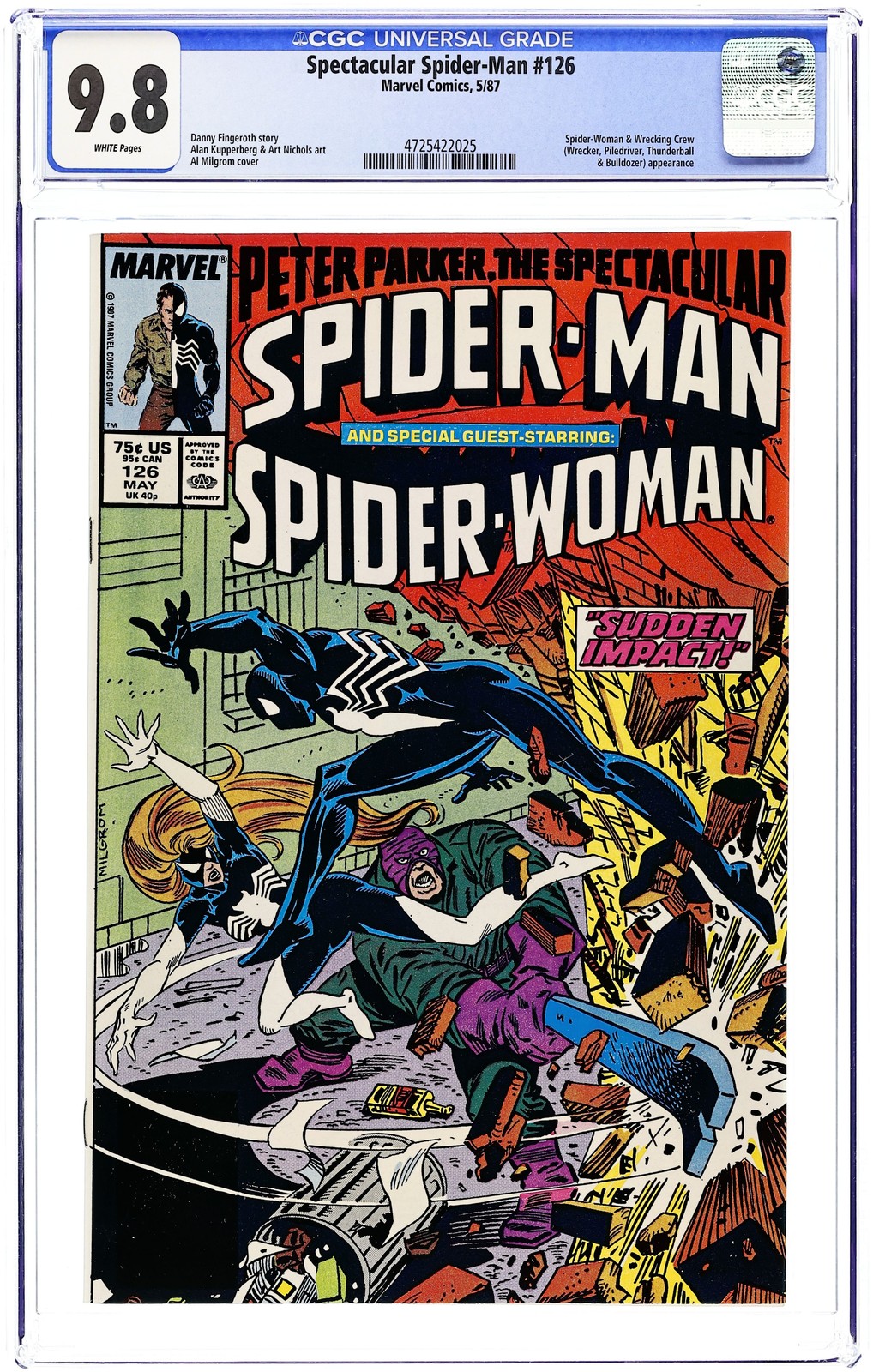 Spectacular Spider-Man #126 Value - GoCollect