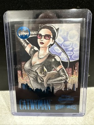 2019 Cryptozoic DC Bombshells Series 3 Gotham's Greatest GG5 Catwoman B1